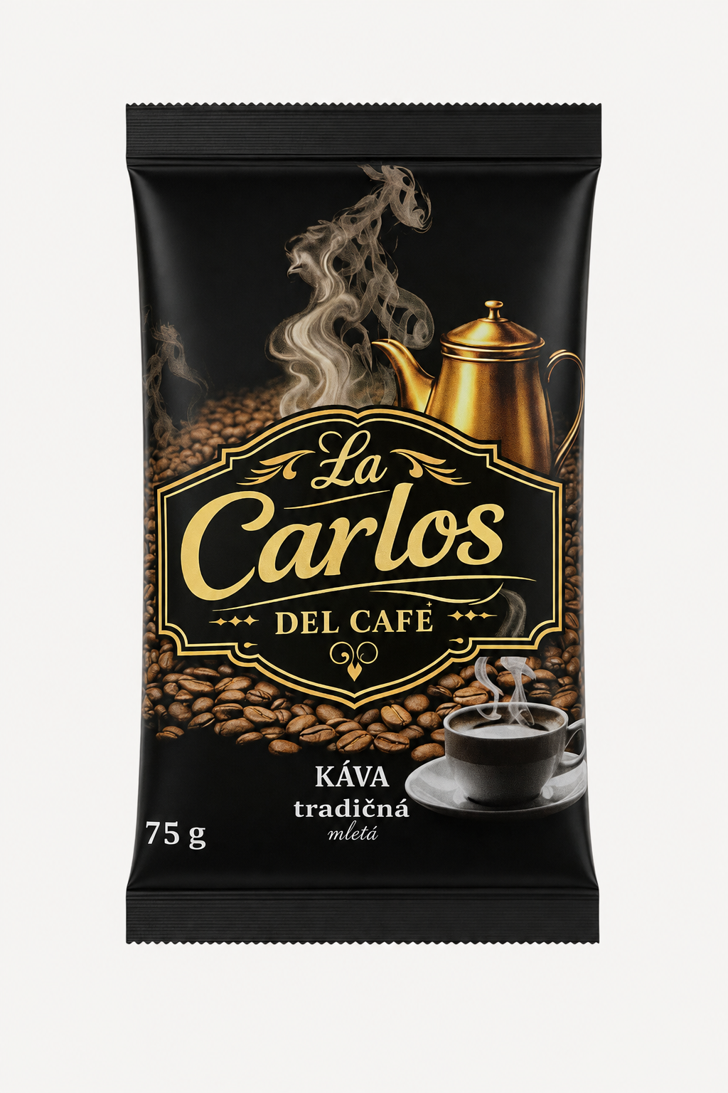 Káva Carlos mletá 75g