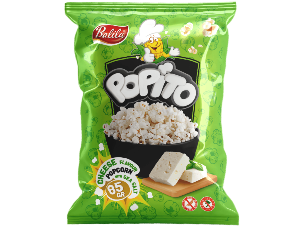 Balila Popcorn s príchuťou syra 85g