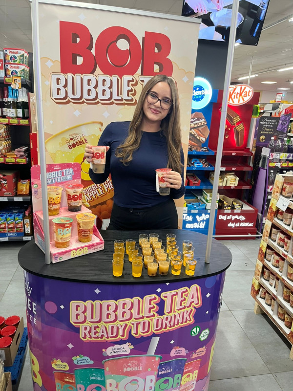 Ochtnávka BOB Bubble Tea !