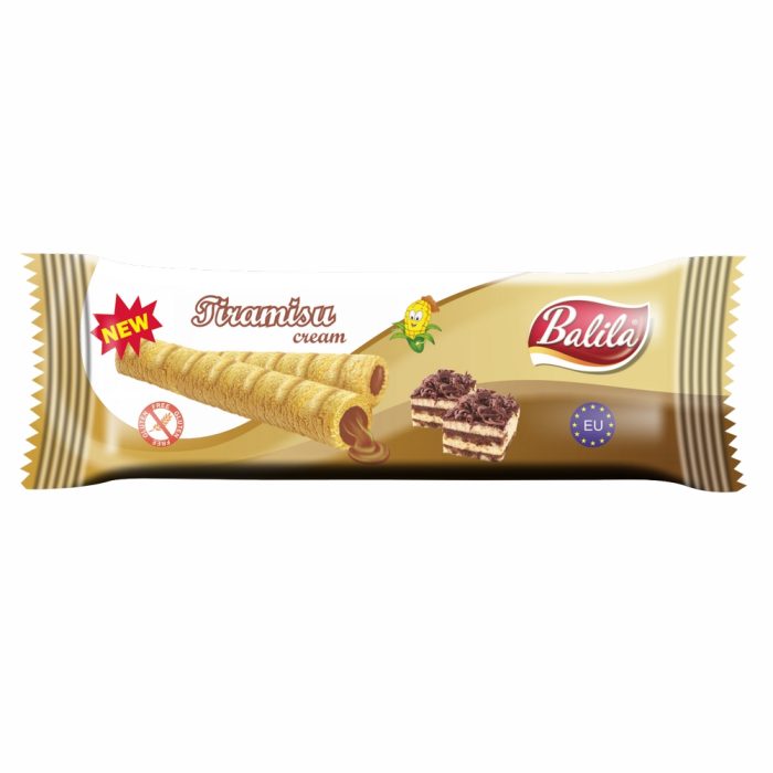 Obr. Balila Kukuričné trubičky – tiramisu 18g