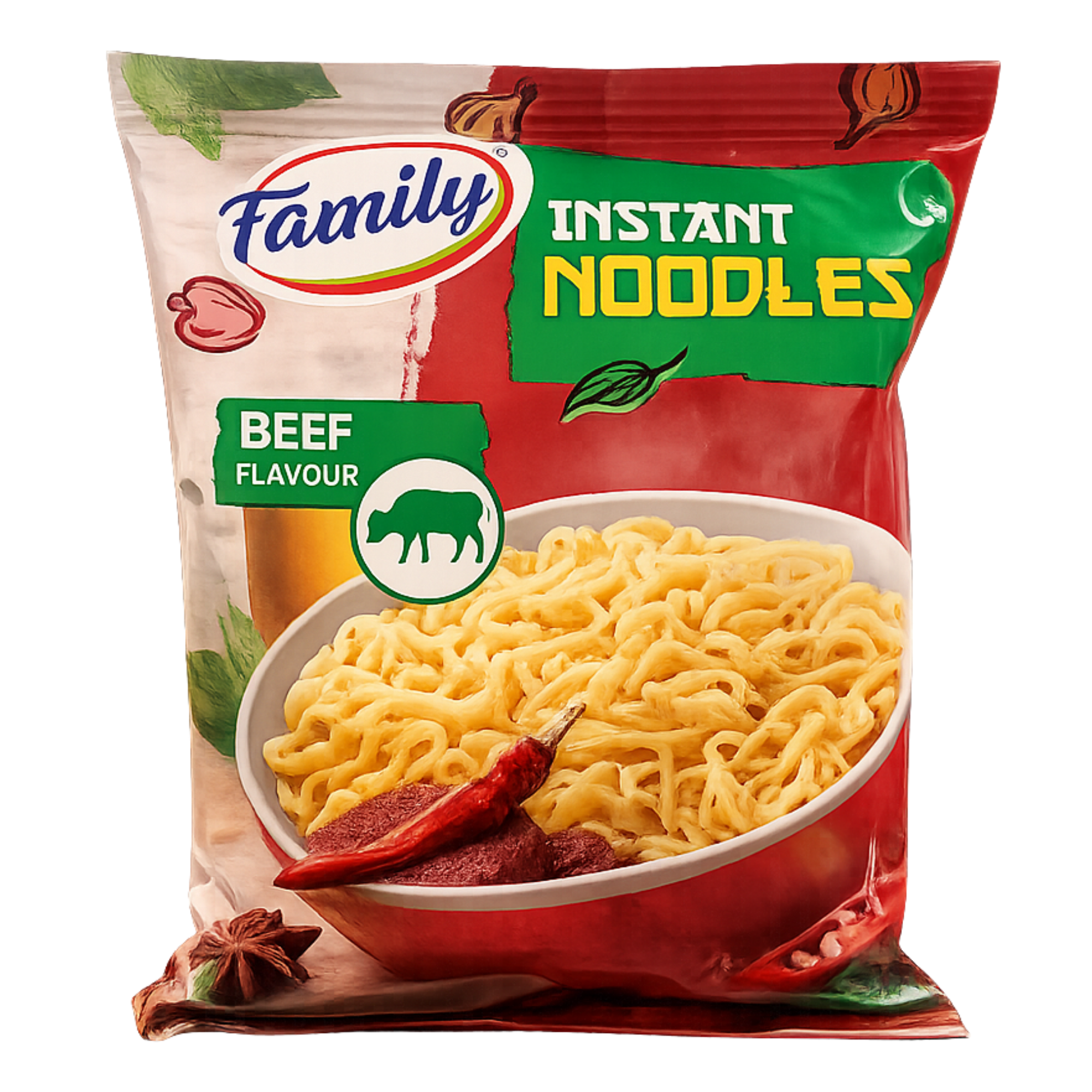 Obr. FAMILY Instantná polievka HOVÄDZIA 60g