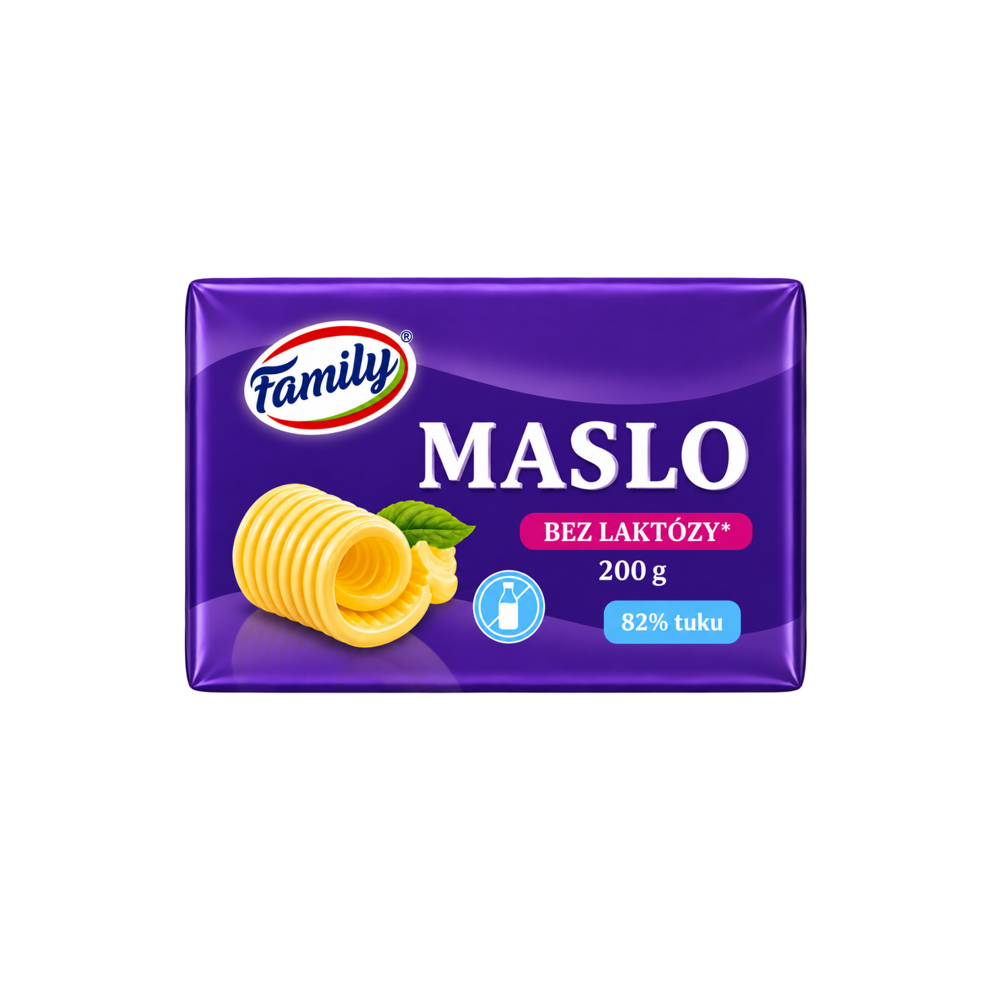 Obr. FAMILY Maslo bez laktózy