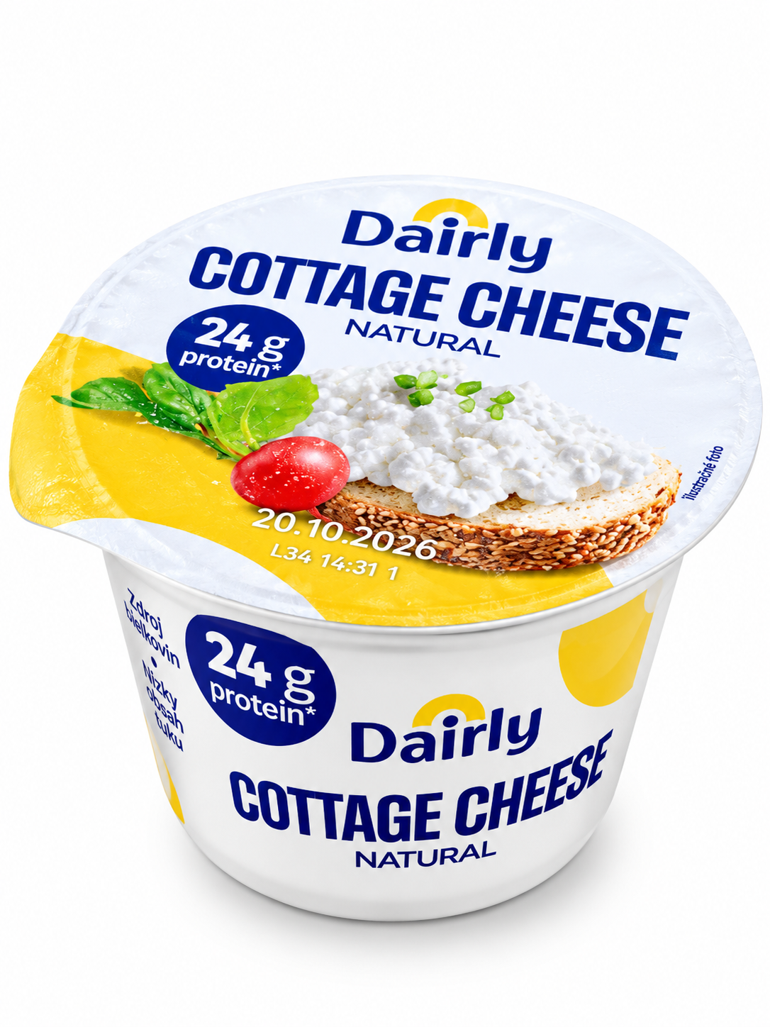 Obr. Dairly Cottage cheese Natural
