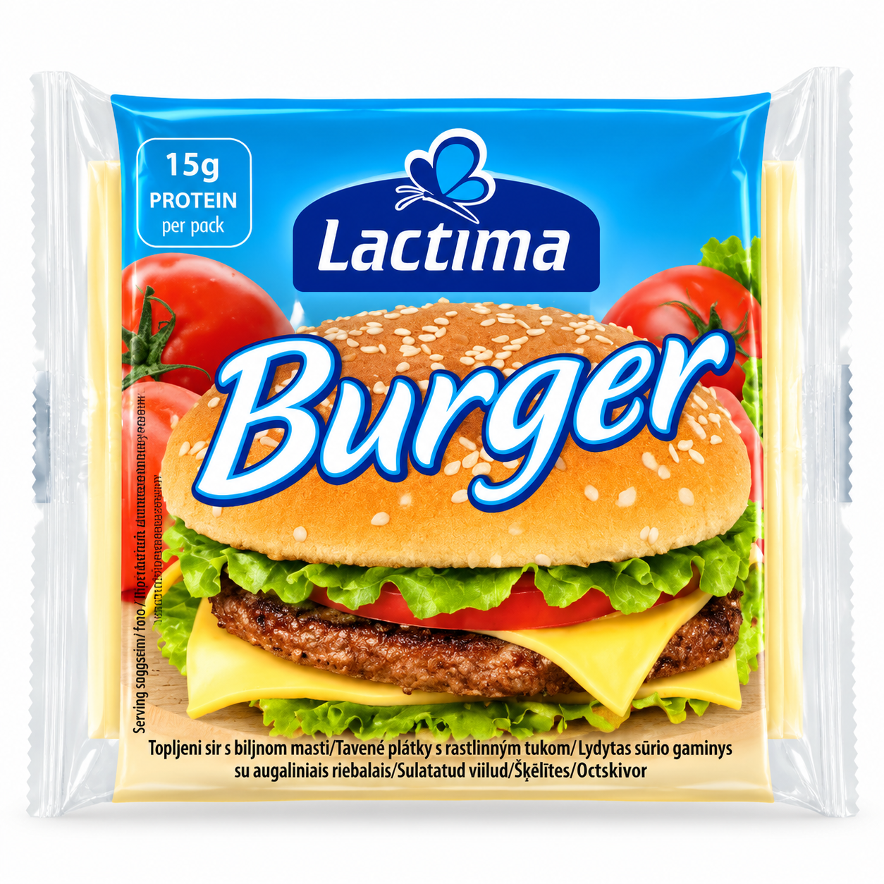Obr. Lactima plátky BURGER 100g