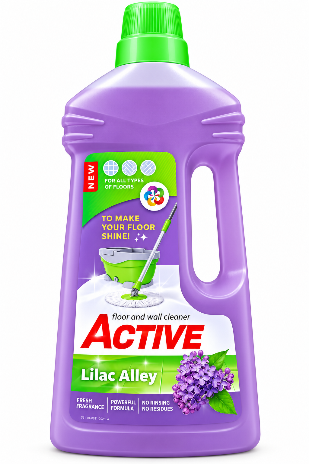 Obr. Active Lilac Alley Floor Cleaner 1l
