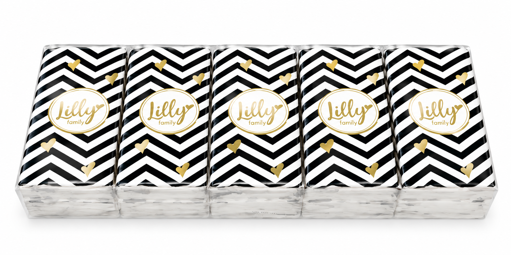 Obr. Lilly Family Hygienické vreckovky 2- vrstvové