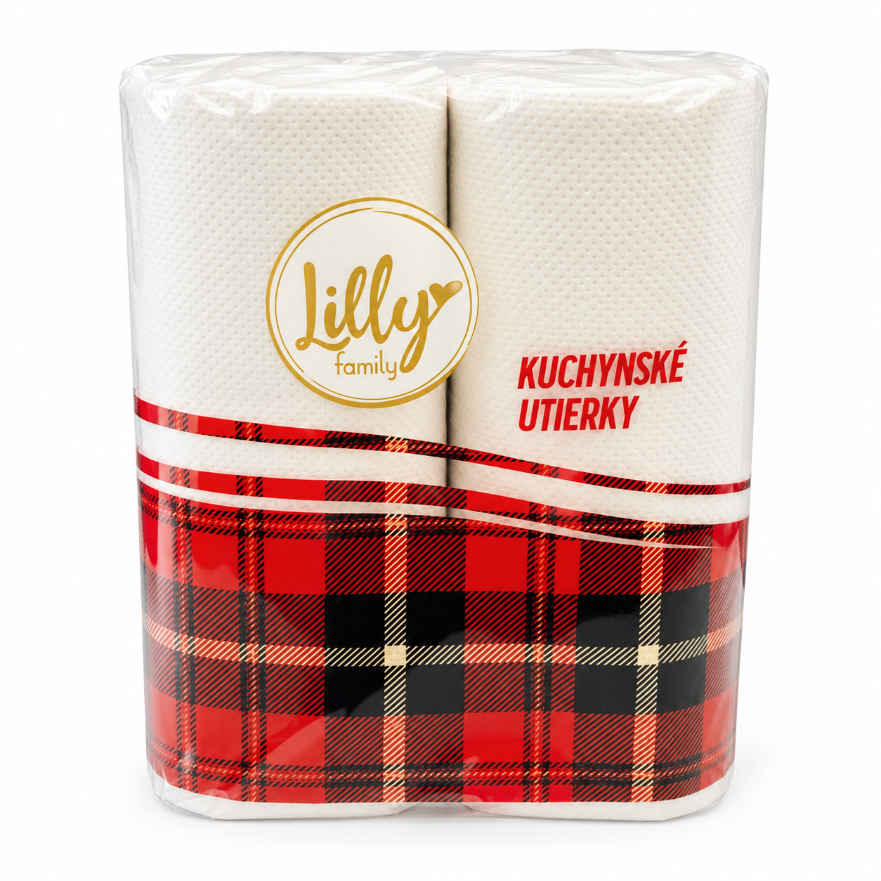 Obr. Lilly Family Kuchynské utierky 2x rolka